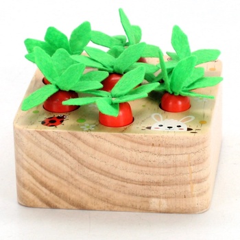 Montessori hračka KMTJT sklizeň mrkve