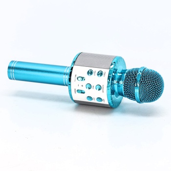Karaoke ShinePick mikrofón modrý