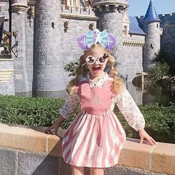DRESHOW Myš Uši Mašle Čelenky Třpytivé Party Dekorace Cosplay Kostým pro dívky a ženy