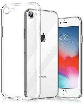 Captor Transparent Cover pro iPhone SE 2020 2022 5G / iPhone 7 / iPhone 8, měkký a tenký flexibilní