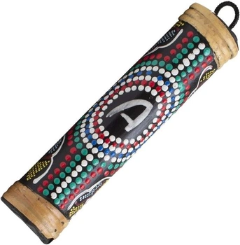 Australské poklady - Rainmaker 20 cm malovaný včetně nylonového sáčku na dešťové tyčinky