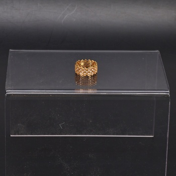 Prsten VIKI LYNN pozlacený 18K velikost 54