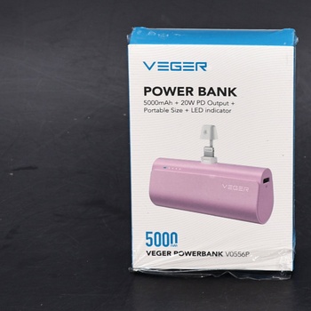 Powerbanka VEGER V0556P růžová