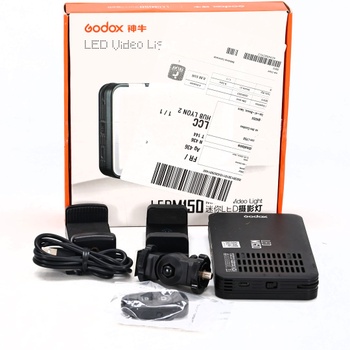 LED světlo pro telefony Godox LEDM150 černé
