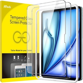 Ochranná fólia JETech pre iPad Air 11 palcov M3/M2 (2025/2024) s rámčekom pre jednoduchú inštaláciu,
