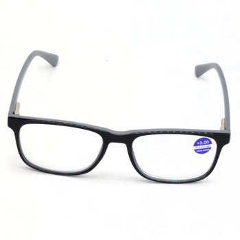 Dioptrické okuliare MMOWW DEL006-3pc-Gray-3.0