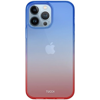 Pouzdro TUCCH kompatibilní s iPhone 13 Pro Max 5G, průhledné pouzdro TPU, ultralehké ochranné sklo