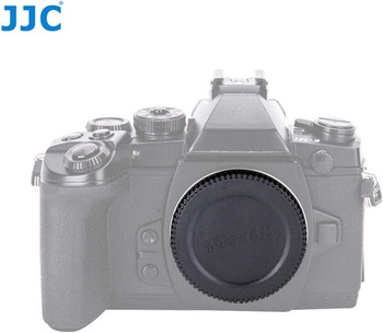 JJC krytka tela + zadná krytka objektívu pre Micro Four Thirds systém (M4/3), tj. bezzrkadlovky