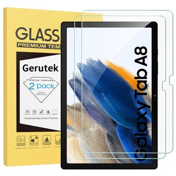 Gerutek Pack 2 ochranných fólií pre Samsung Galaxy Tab A8 2022 10,5 palca, tvrdosť 9H, púzdro,