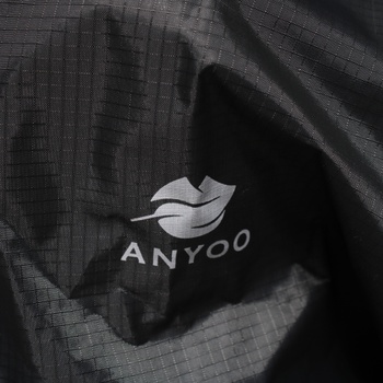 Ľahká nepremokavá bunda Anyoo čierna