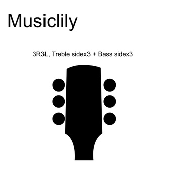 Ladiace mechaniky Musiclily MX1169GD