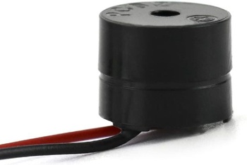 QWORK 20 kusov elektronický bzučiak, 3-12 V aktívny bzučiak 85 dB, bzučiak alarm piezo, dĺžka kábla 50