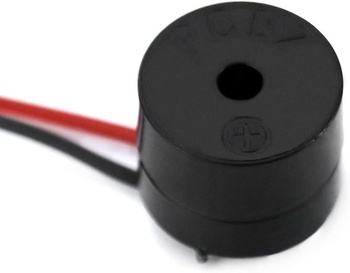 QWORK 20 kusov elektronický bzučiak, 3-12 V aktívny bzučiak 85 dB, bzučiak alarm piezo, dĺžka kábla 50