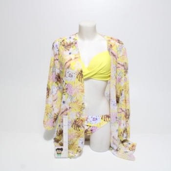 Set dvoudílných plavek s kimonem