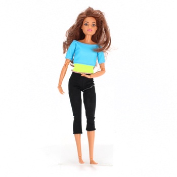 Panenka Barbie Made to Move bruneta