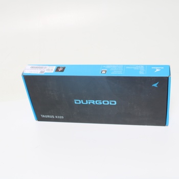 Kabelová klávesnice Durgod Taurus K320 šedá