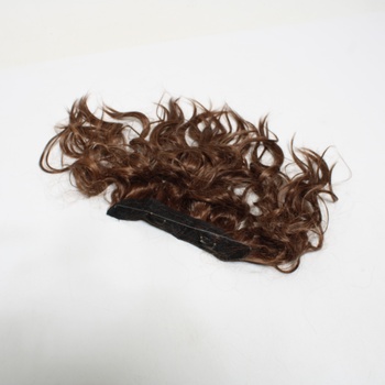 Prodloužení vlasů FESHFEN 40 cm hnědé