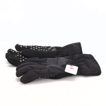Teplé zimné rukavice Hikenture čierne