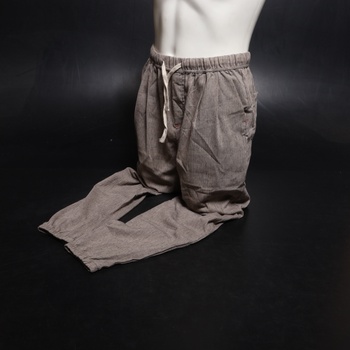 Pánské lněné kalhoty Vanvene, vel. XL