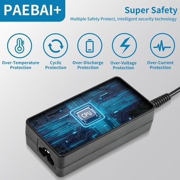 PAEBAI+ 65W 45W Laptop Power Supply Nabíječka pro Lenovo IdeaPad 310 310S 320 320S 330 330S S340