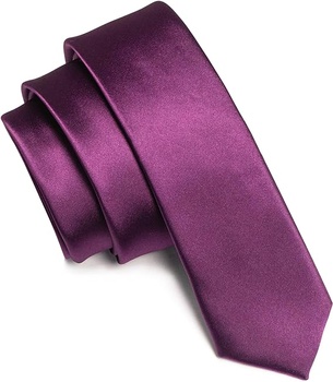 Pánská kravata JEMYGINS fialová 5 cm