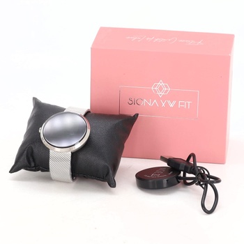 Chytré hodinky XCOAST 570408 stříbrné