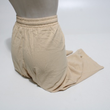 Dámské kalhoty Wayleb XL lněné béžové