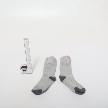Vyhrievané ponožky G, šedé, veľ. M