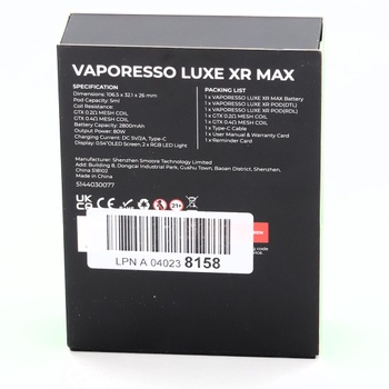 E-cigareta Vaporesso LUXE X PRE Kit