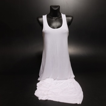 Dámské šaty EXHIC bílé S na ramínka