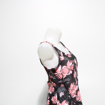 Dámske plavky Durio vel. XL čierno-ružové
