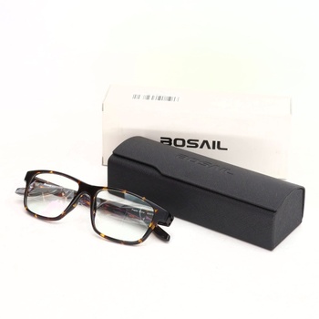 Brýlové obruby Bosail hnědo-žluté