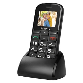 Mobil pro seniory Artfone CS182 černý