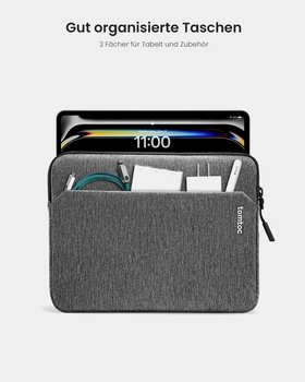 Obal na iPad 11 palcov Tomtoc šedý