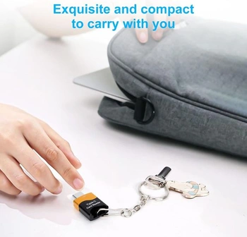 Čítačka kariet TF, Čítačka kariet Micro SD, Adaptér čítačky pamäťových kariet TF Type-C Kompatibilný s