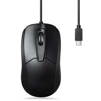 Optická myš Perixx Perimice-209C, USB typ C, káblová, 1000…