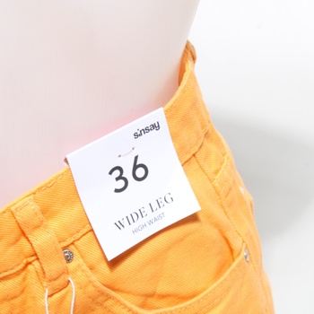 Dámské kalhoty Sinsay vel. 36 EUR žluté