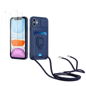 Kaslly Cord Case pro iPhone 12 Pro Max + 2 ochranné fólie…
