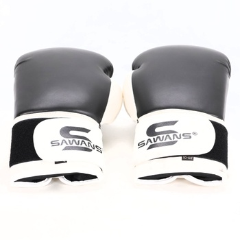 Boxerské rukavice Sawans vel.10 bílé/černé