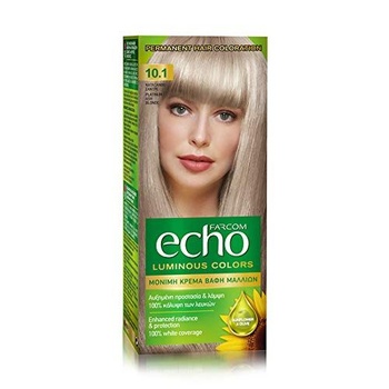 FARCOM Echo barva na vlasy s přírodním olivovým extraktem a vitamínem C 60 ml (10,1 extra světlá