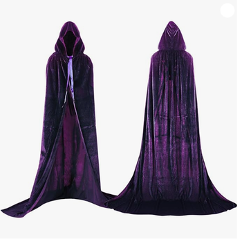 Plášť s kapucí Proumhang FZ018ZB1 fialový M