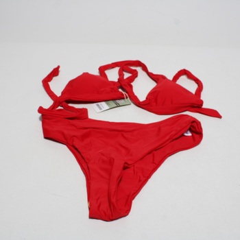 Jednodílné plavky SHEKINI červené XL dvoudíl