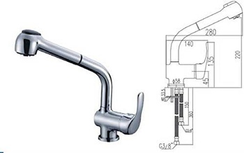 FLEXO NEREZOVÁ OCEĽ 1,5 M PRE M3/8