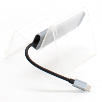 USB-C HUB HATOKU stříbrný