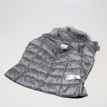 Dámská šedivá bunda z polyamidu