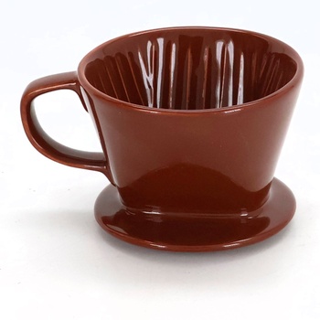 Kávový filter porcelánový Dowan, hnedý