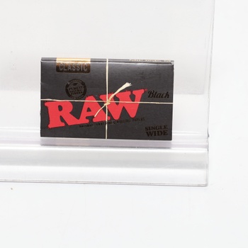 Papírky na cigarety RAW 19424 Black Classic