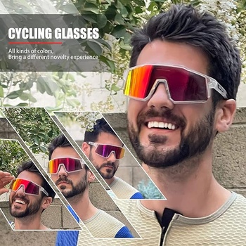 Cyklistické brýle KAPVOE TR90 šedé nožičky