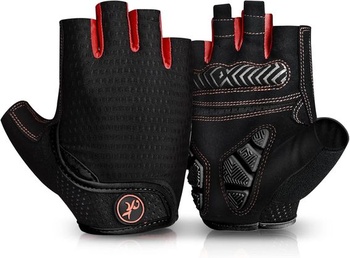 MOREOK Cyklistické rukavice pre mužov Dámske Letné Cyklistické rukavice Half Finger 5MM SBR Gel