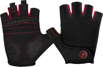 MOREOK Cyklistické rukavice pre mužov Dámske Letné Cyklistické rukavice Half Finger 5MM SBR Gel